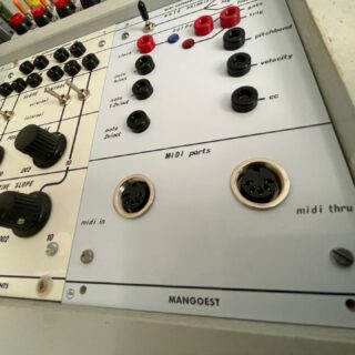 2 new modules for 2 different worlds released.

The 198x MIDI Interface by MANGOEST is a precision MIDI-to-CV converter designed to bridge the gap between modern MIDI controllers/sequencers and vintage or modern Buchla-format modular systems.

It features a high-resolution 12-bit DAC to ensure accurate tracking across multiple voltage standards, including the classic Buchla 1.2V/octave scale.

-------------------------------------------

The DCLOCK is a high-density, fully discrete dual signal generator designed for the 4U LW environment. By utilizing transistor-based circuitry rather than integrated chips, the DCLOCK provides an organic, "heavy" character to both its rhythmic timing and audio-rate waveforms.

With a wide frequency range and 1V/Octave tracking, it serves as the rhythmic heart or a melodic voice for a compact 4U system.
