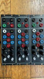 More delay...
Setup:
SOF (Strings of Theory) sends CV and trig to the FVCO and DLD. FVCO is the FM sound source
#loopingdelay #sergemodular #4Umodular #mangoest