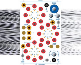 In mathematics, physics, and art, moiré patterns (UK: /ˈmwɑːreɪ/ MWAH-ray) are large-scale interference patterns that can be produced when a partially opaque ruled pattern with transparent gaps is overlaid on another similar pattern. For the moiré interference pattern to appear, the two patterns must not be completely identical, but rather displaced, rotated, or have slightly different pitch. Both the performer and the audience are able to perceive a sensitivity to pitch and intonation which would be otherwise impossible. A Moire Pattern is an interference pattern created when two grids are overlaid at an angle.