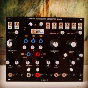 Complex Percussion Generator Module (Black panel)