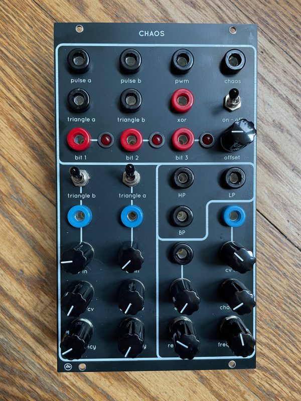 Chaos synth (Black panel) Full build