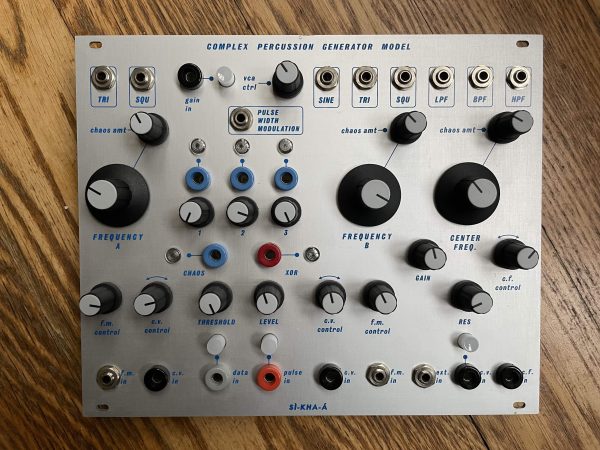 Complex Percussion Generator Module (Silver panel)