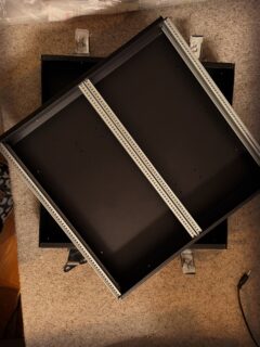 4U lunchbox prototyping 2x 13inch 3A powered