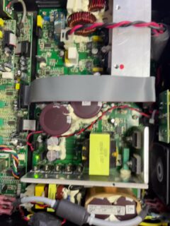 Issue: no sound
Solution : N channel mosfet failed to put relay to ground and the 2 caps connected to it