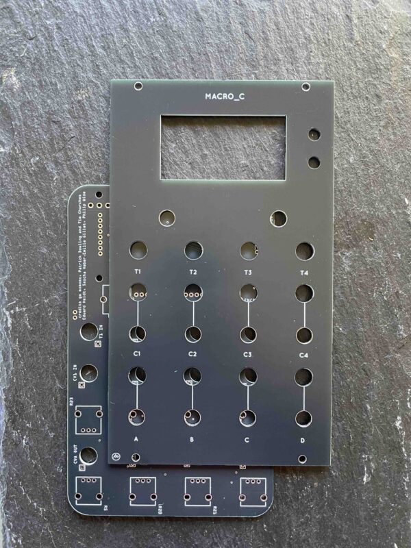 Macro_C PCB set and panel